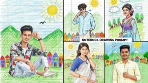 Google Gemini Notebook Drawing Ai Photo Editing Prompts !