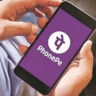 Person using PhonePe app on smartphone