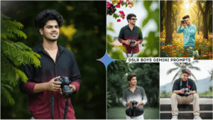 Google Gemini Dslr Boys Ai Photo Editing Prompts With Real Face