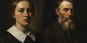 "Create timeless, dramatic portraits with these 15 Gemini AI photo prompts inspired by the classic Rembrandt-style lighting and artistry."