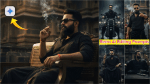 Google Gemini Retro Stylish South Indian Poses Prompts – Ai Photo Editing Prompts a