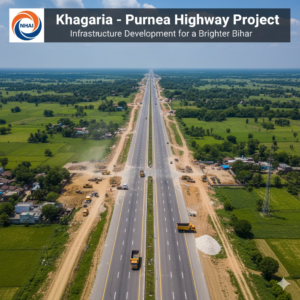 🛣️ NHAI Invites Bids for Khagaria – Purnea Highway Project in Bihar | ₹3,388 Cr BOT Project