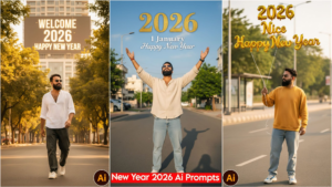 Happy New Year 2026 AI Photo Editing Prompts – Natural and Realistic AI Prompts