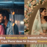 Indian couple in cinematic Bollywood style, emotional expressions, dramatic lighting, slow-motion effect, romantic movie scene, ultra-realistic, 4K cinematic frame!
