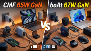 CMF by Nothing 65W GaN vs boAt 67W GaN Charger: Which One is Better for Laptop, Mobile, Watch & More? (2026)