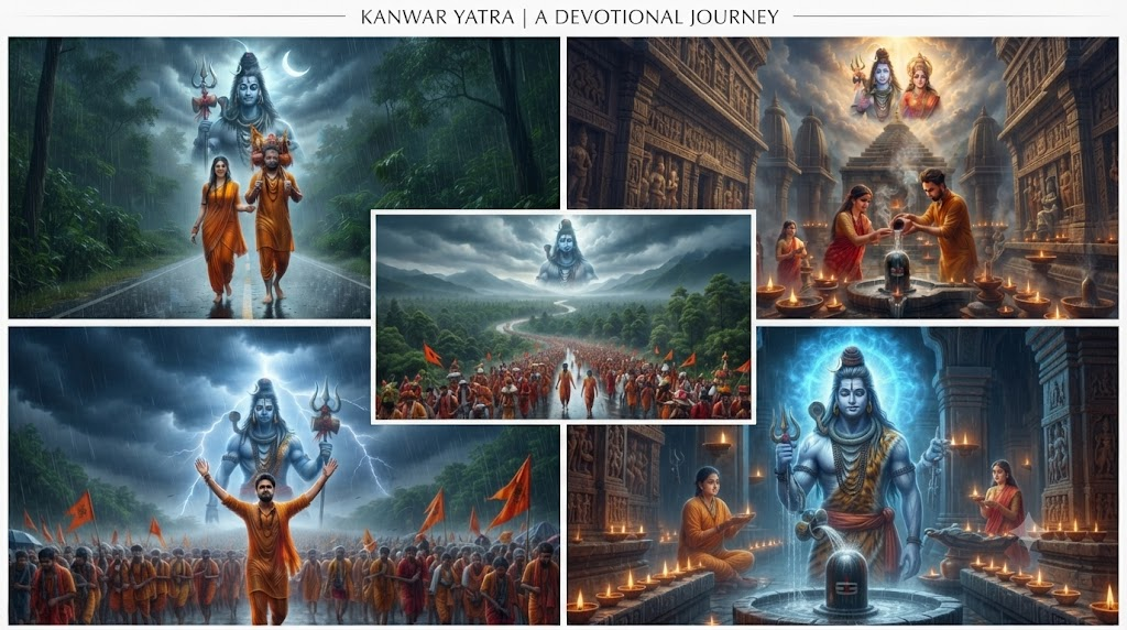 Kanwar Yatra AI Photo Prompts 2026: 5 Ultra Realistic Mahadev Image Prompts with Face Reference for ChatGPT & Gemini