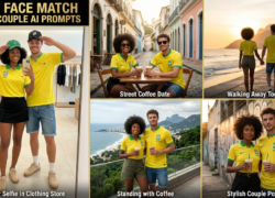 5 Best Brazil Couple AI Photo Prompts (2026): 100% Face Match Prompts for Gemini AI, ChatGPT Images, FLUX & Midjourney