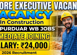 Store Executive Recruitment 2026: Alipurduar West Bengal में 2 Store Executive की तत्काल भर्ती, Salary ₹24,000 तक