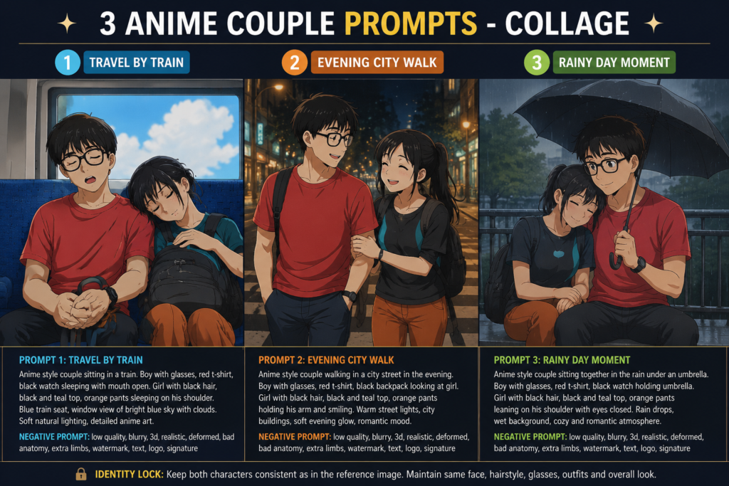 Couple AI Photo Prompts 2026: Best 100% Face Match & Identity Lock Prompts for ChatGPT Images, Gemini AI, FLUX & Midjourney